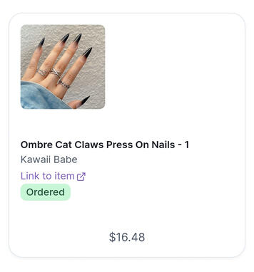 Excited for my Claws